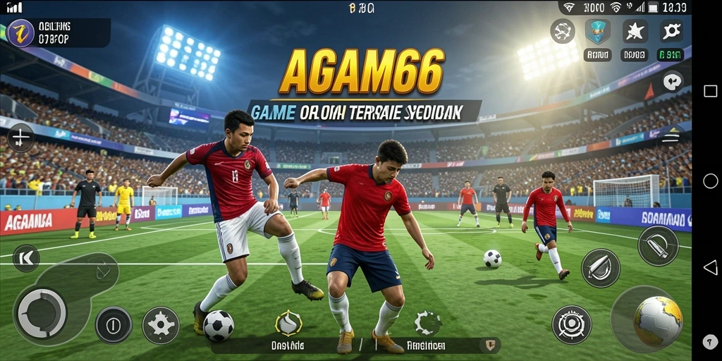 Tampilan menarik dari AGAM66 dengan gameplay olahraga yang seru.