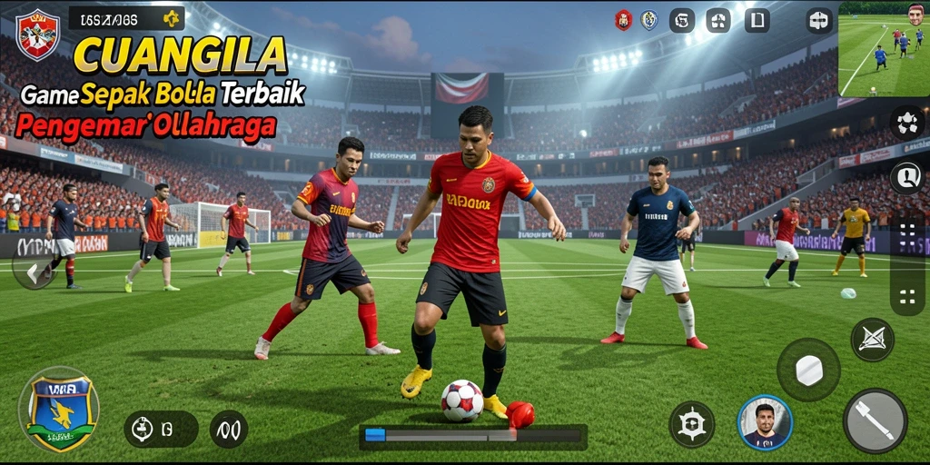 Tampilan menakjubkan pertandingan sepak bola di CUANGILA.
