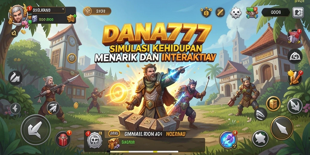 Tampilan gameplay DANA777 yang seru dan interaktif saat beraksi.