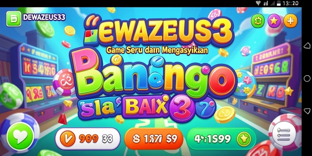 Gameplay seru di DEWAZEUS33 dengan momen bingo yang mendebarkan.