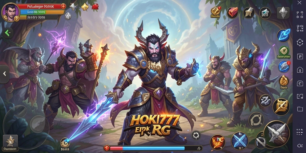 Gameplay RPG menarik dan mendebarkan dari HOKI777.