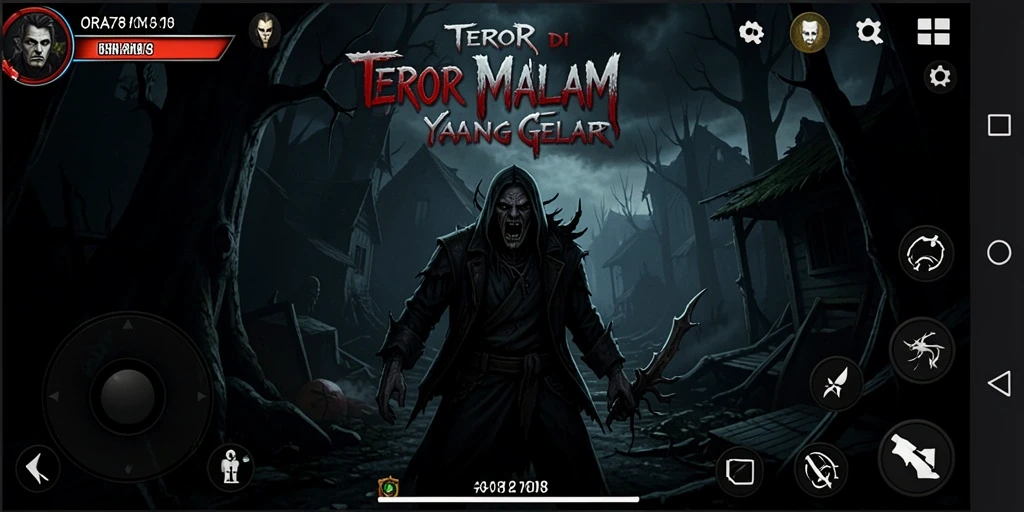 Tampilan menyeramkan dari gameplay ORA78 yang memukau.