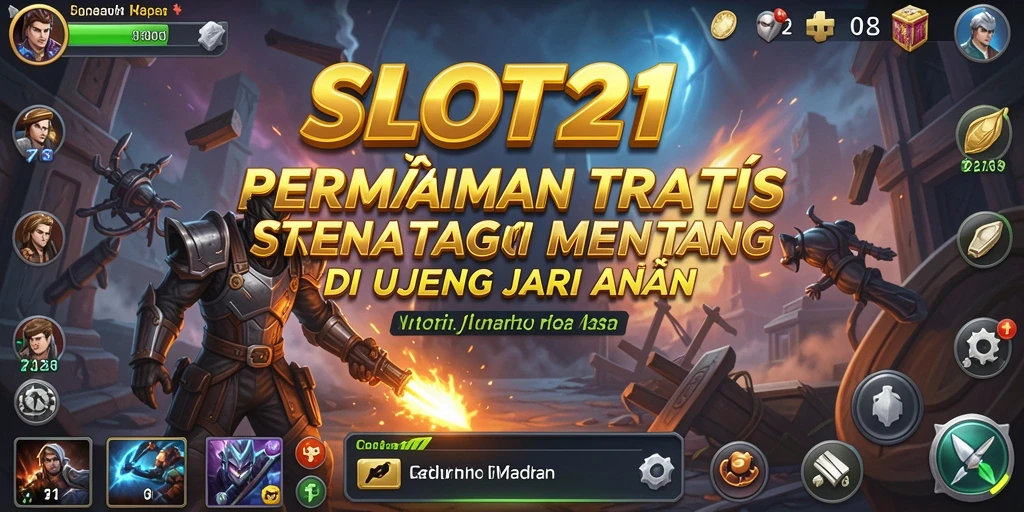 Gameplay SLOT21 yang menampilkan strategi dan taktik mendebarkan.